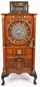 Mills 5¢ Dewey upright