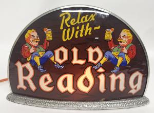 Old Reading Beer Taxi Sign