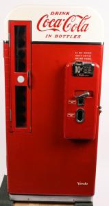 Coke machine 10 cent bottles
