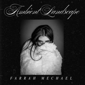 Black-and-white promotional artwork for Farrah Mechael's song 