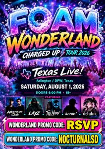 Foam Wonderland discount Code is RSVP larger promo code
