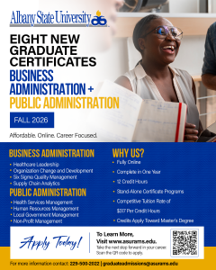New Graduate Certificates 2026