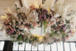 Custom Artificial Wisteria Manufacturer Techniques: Designing Cascading Overhead Floral Canopies for Royal Weddings