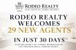 Rodeo Realty Welcomes 29 New Real Estate Agents in Just 30 Days