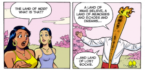 The Santos Sisters and Flaming Carrot