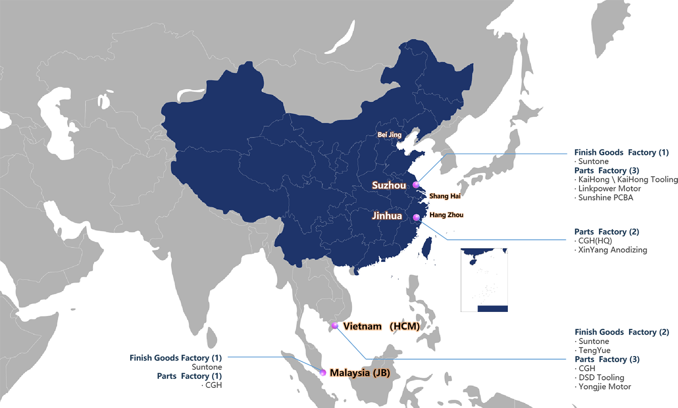 China Best Self-Cleaning Wet And Dry Vacuum Cleaner Manufacturer Expands to Malaysia and Vietnam for Global Delivery