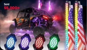 Kemimoto UTV Whip Light