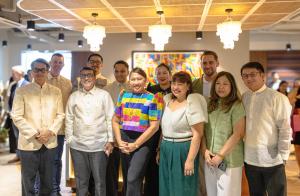 MicroSourcing Group's Executive Leadership Team at the Clark Site Inauguration