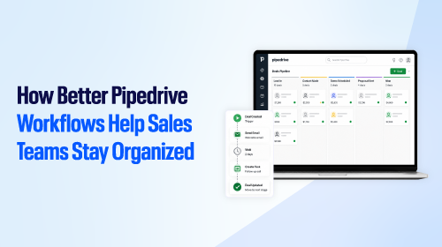 How Better Pipedrive Workflows Help Sales Teams Stay Organized