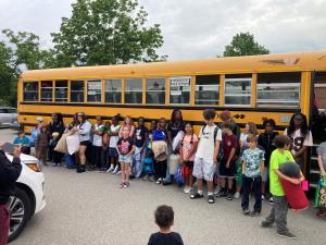Participants of the Salvation Army Summer Camp