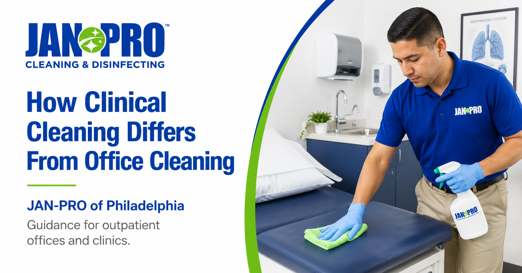 JAN-PRO of Philadelphia Releases Guidance on How Clinical Cleaning Differs From Office Cleaning