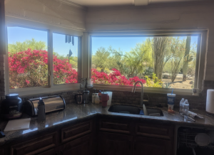 Photo of kitchen windows installed in Tucson AZ