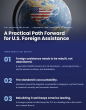 Senator Roy Blunt: A Practical Path Forward for U.S. Foreign Assistance