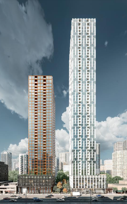 Bazis Unveils Twin Mixed-Use Residential Tower Proposals for Midtown Toronto Near Mount Pleasant Station