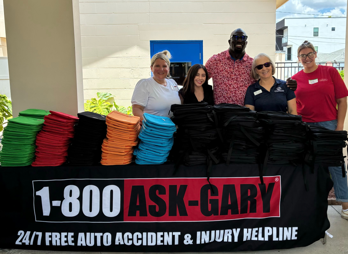 1-800-ASK-GARY® Partners with Boys & Girls Clubs of Greater Tampa Bay to Sponsor a Back-to-School Celebration