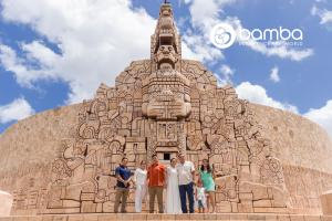 Tourists in Mexico