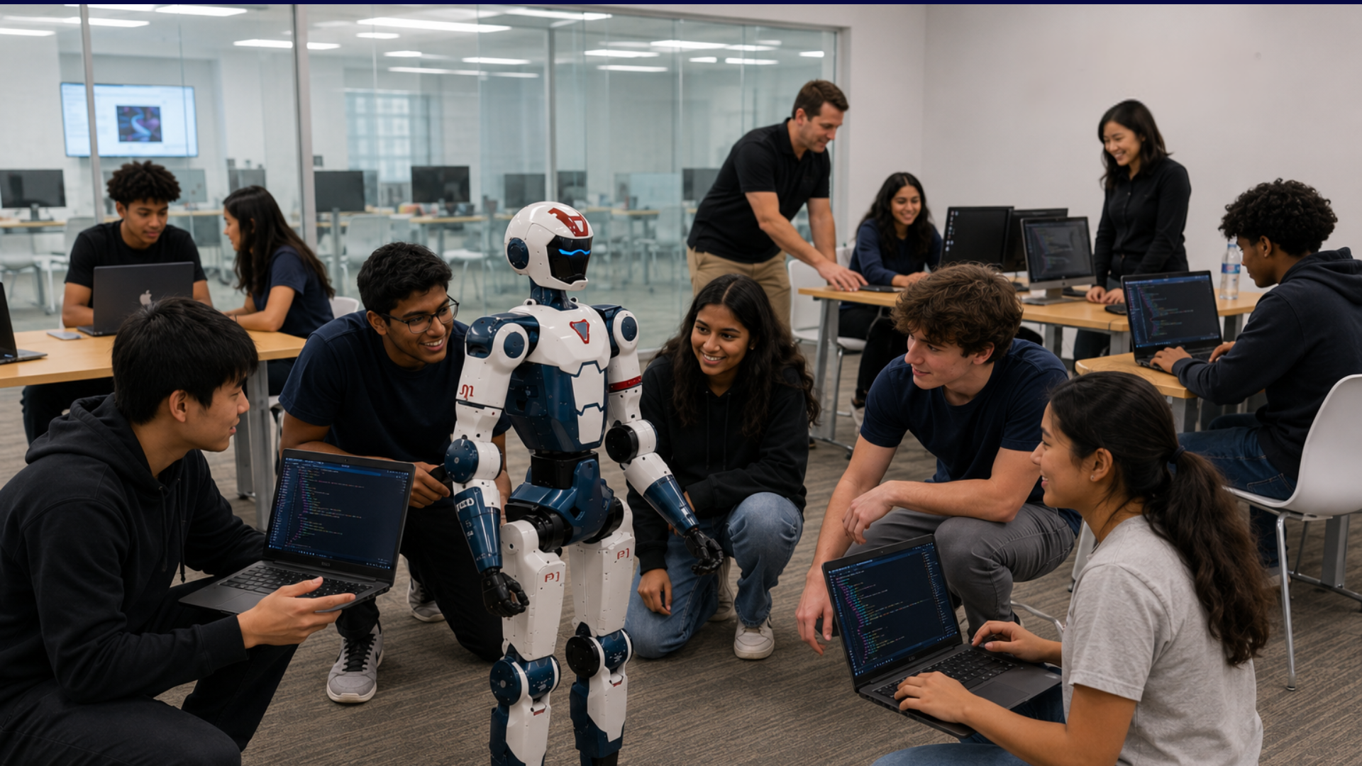 iCode Bringing Unitree R1 EDU Humanoid Robots to 16 Campuses for New Youth Innovation Program