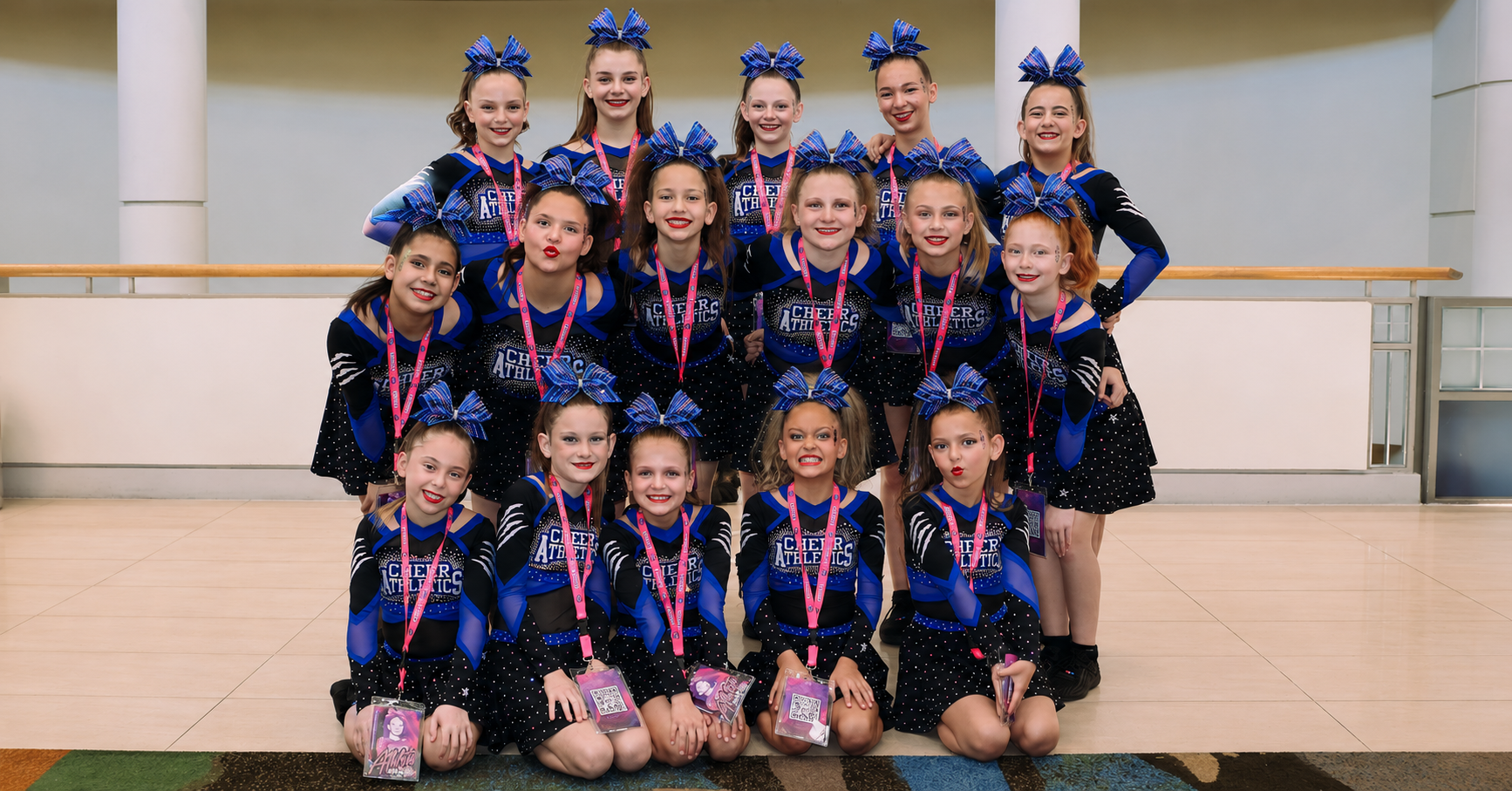Cheer Athletics Omaha Sends First Competitive Team to AAU Junior Olympic Games
