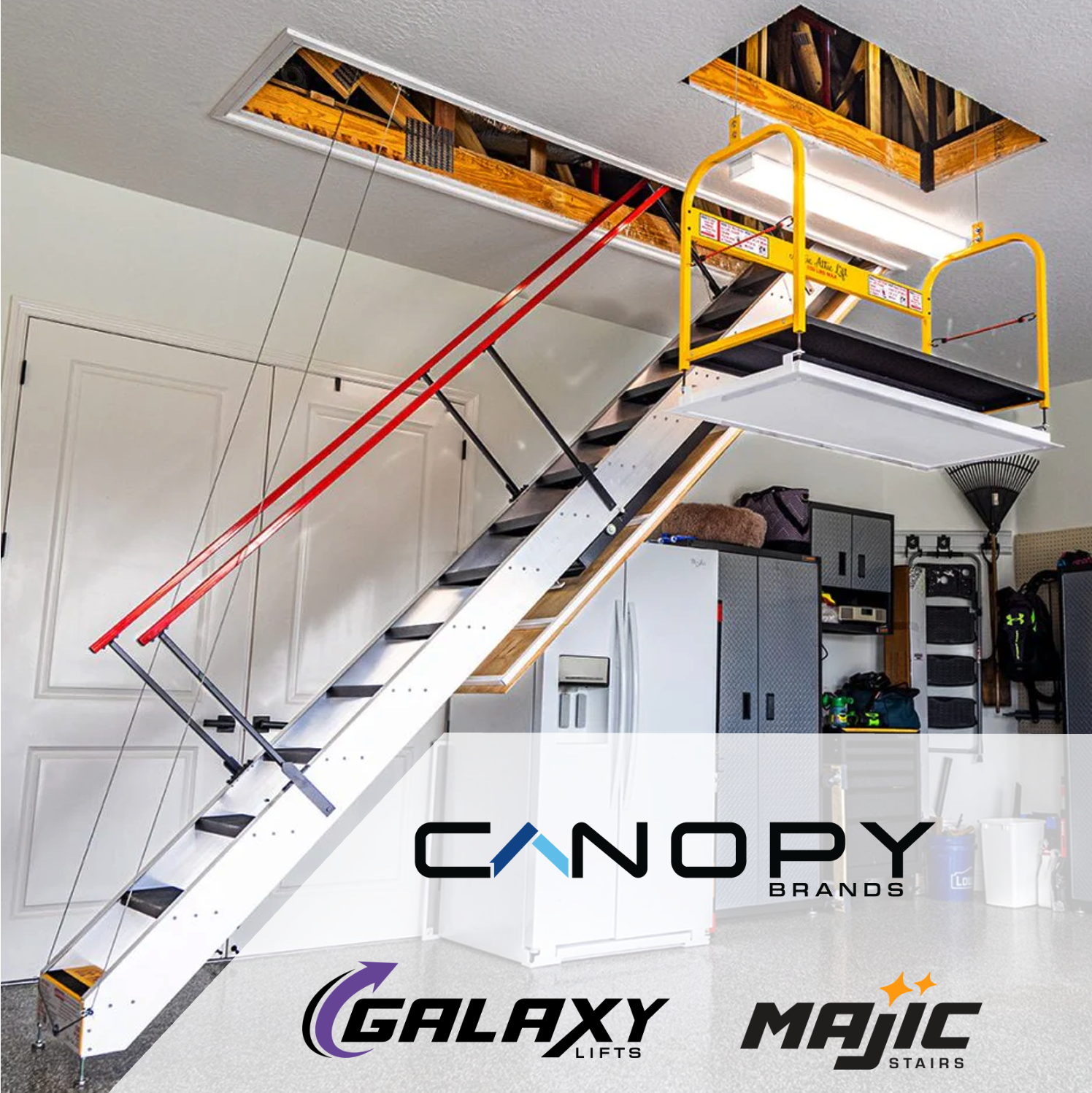 GALAXY LIFTS RAISES THE ROOF WITH ACQUISITION OF MAJIC STAIRS
