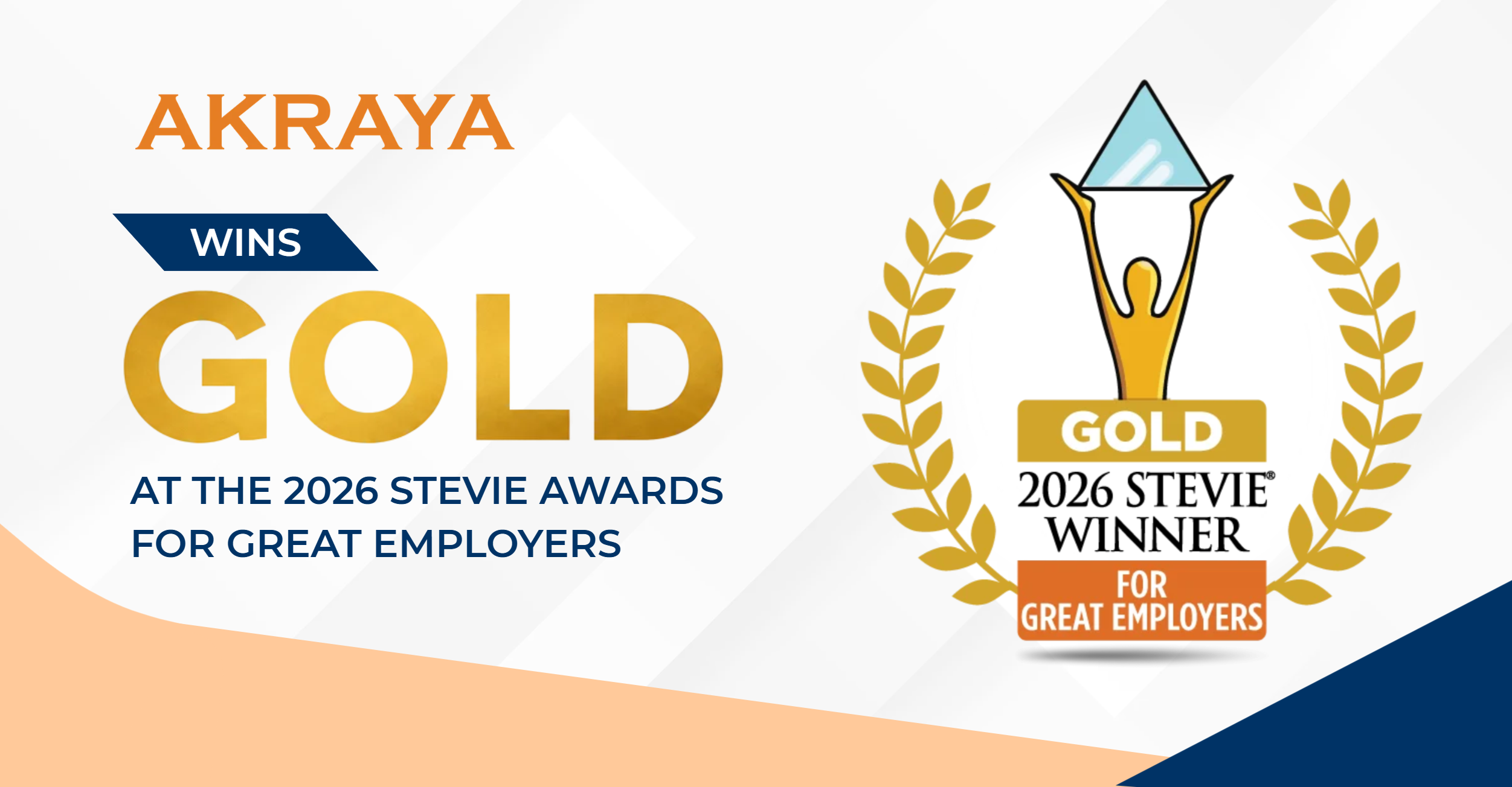 Akraya Wins Gold at the 2026 Stevie Awards for Great Employers