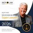 Scott G. Hoy of Hoy Law Earns 11th Consecutive Super Lawyers Selection