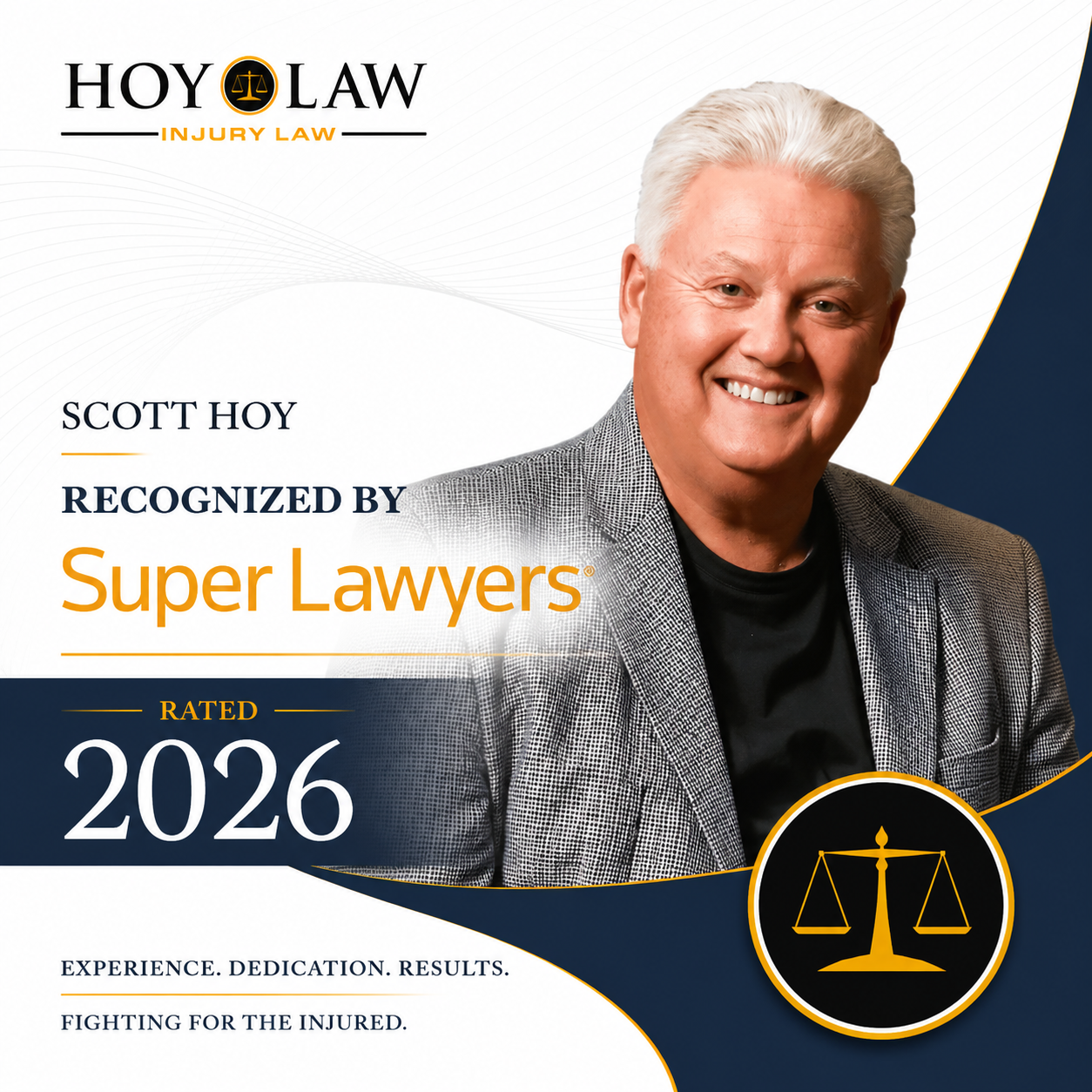 Scott G. Hoy of Hoy Law Earns 11th Consecutive Super Lawyers Selection