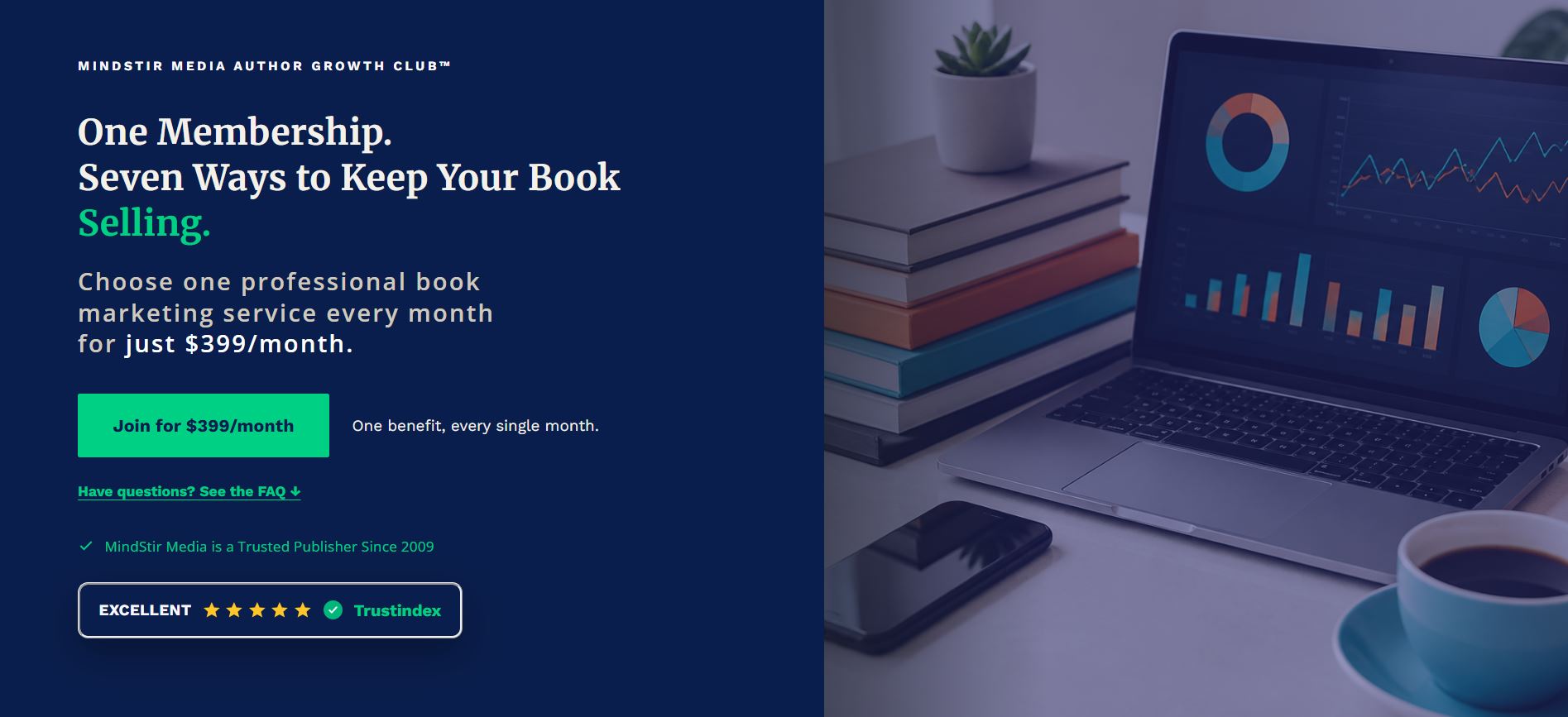 MindStir Media Launches the MindStir Media Author Growth Club™ to Help Authors Build Their Brand Year-Round