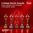 Asiacell Wins Five Stevie® Awards for AI Innovation, Including Two Gold Honors