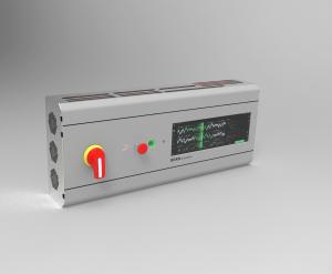 Interkey Brain industrial control cabinet with integrated AI agent