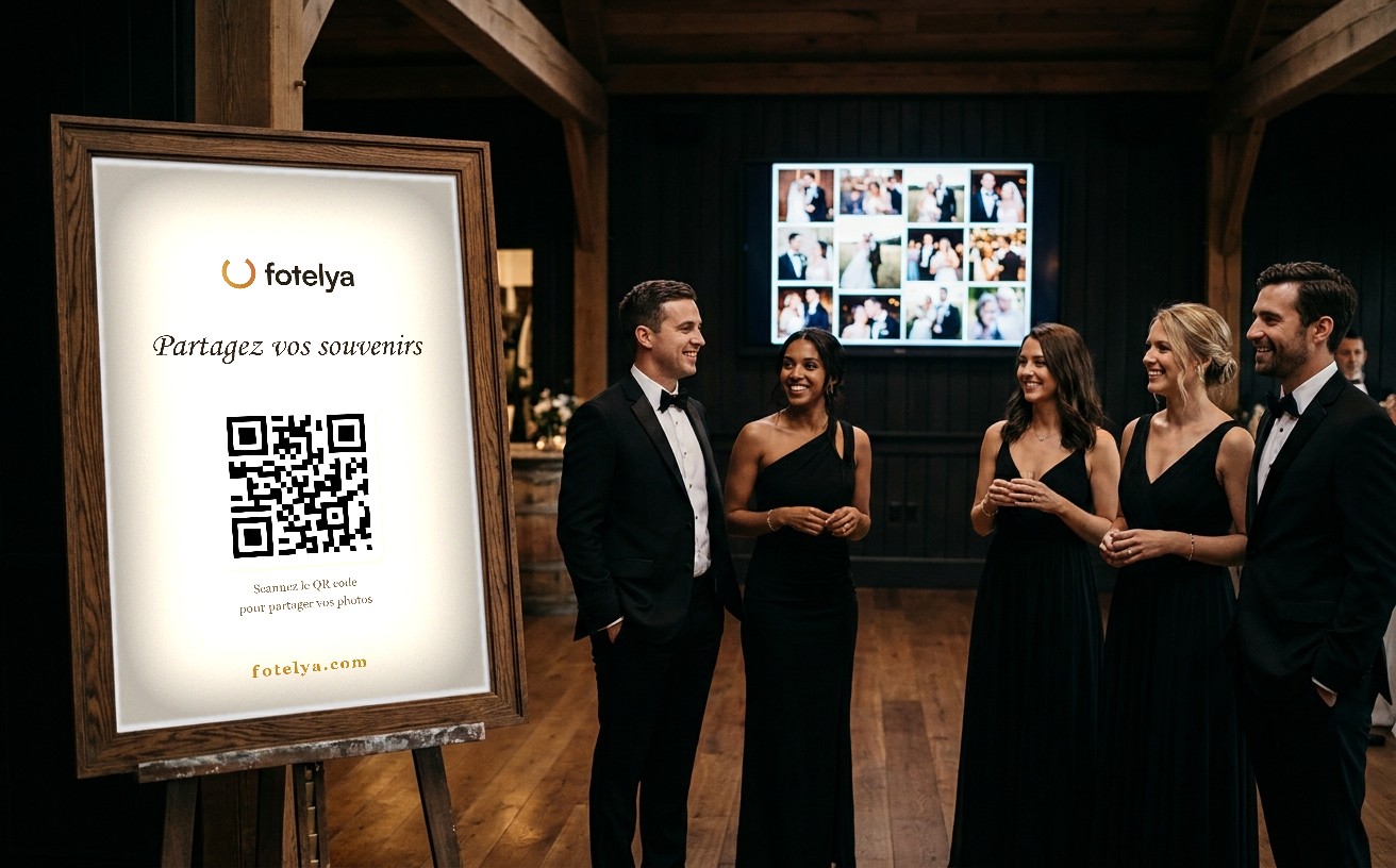 Live Photo Wall Turns Wedding Receptions Into a Shared Experience, No App Needed