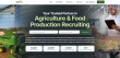 AgHires Introduces New Job Board Designed for Today's Agriculture and Food Production Workforce