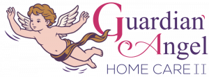 Guardian Angel Home Care II logo featuring an angel graphic and company name