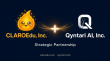 CLAROEdu and QYNTARI™ Partner to Establish the First Consequence-Persistent AI Governance Standard in K–12 Education