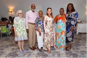 Dede Gotthelf, Claude Weir, Yvette Weir, Jean Shafiroff, Brenda Simmons, Sharon Joseph (Photo Credit: PMC / Sean Zanni)