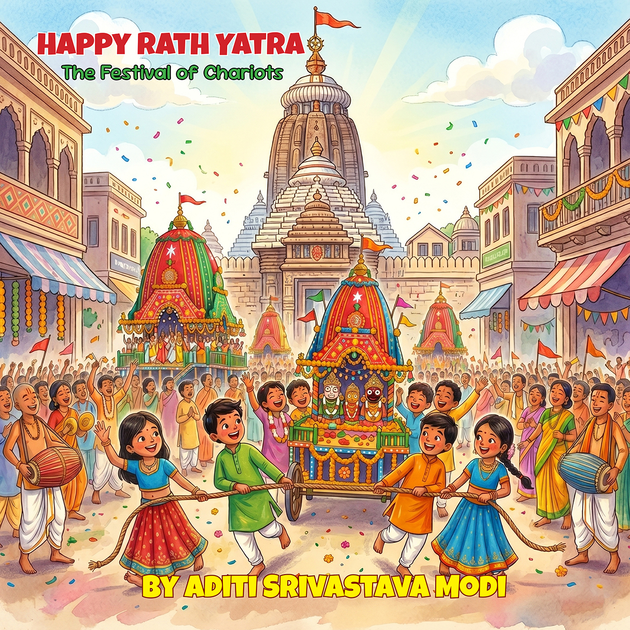 Su Che Publishing Announces New Children’s Book Celebrating Rath Yatra