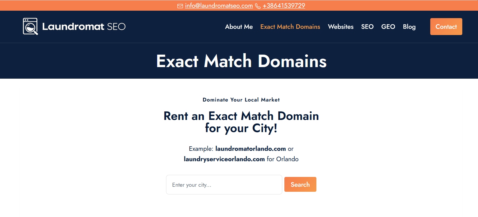 Amoenos Launches Laundromat SEO