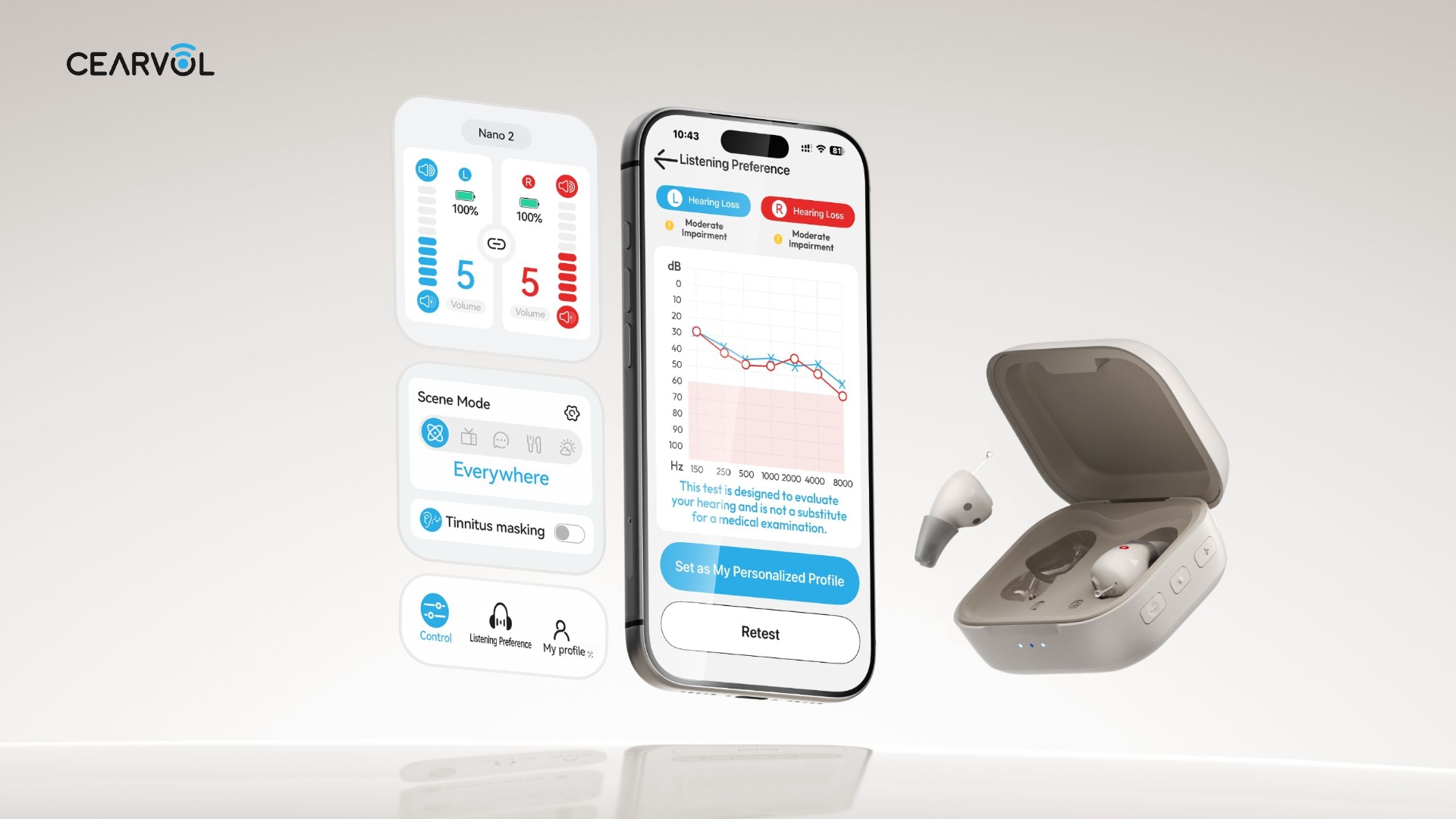 Cearvol Launches Nano 2: Tiny ITC Hearing Aid Upgraded with AI 2