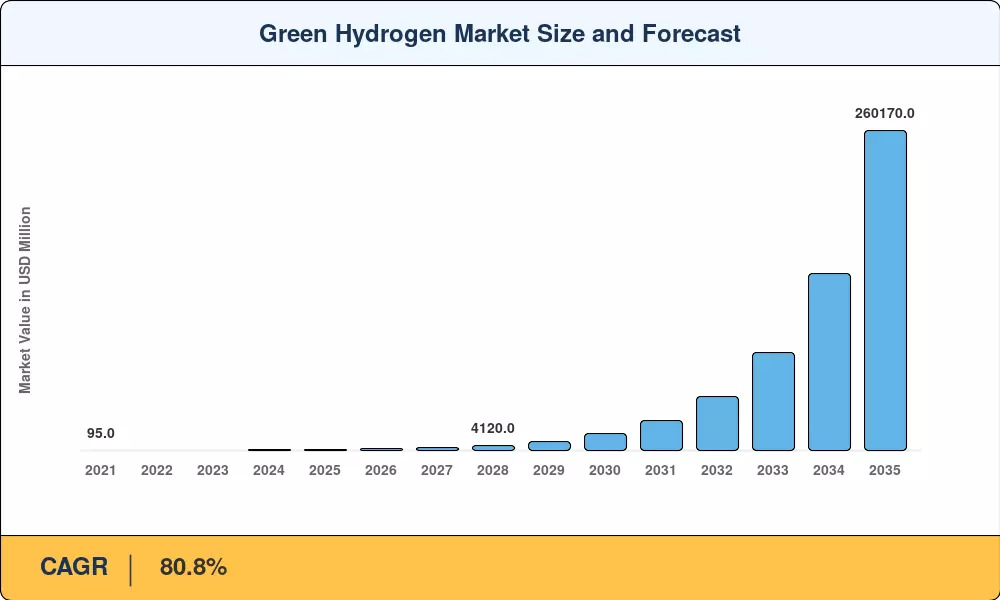Green Hydrogen Market Poised for Exceptional 80.8% CAGR as Global Clean Hydrogen Investments Accelerate
