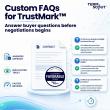 TermScout Adds Custom FAQs to TrustMark™ to Give Buyers Answers Before Negotiations Begin