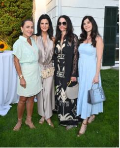 Sandra Sanches, Gina Fini, Nicole Perrotta, Noelle Nikpour (Photo credit: Society Allure / Ron Asadorian)