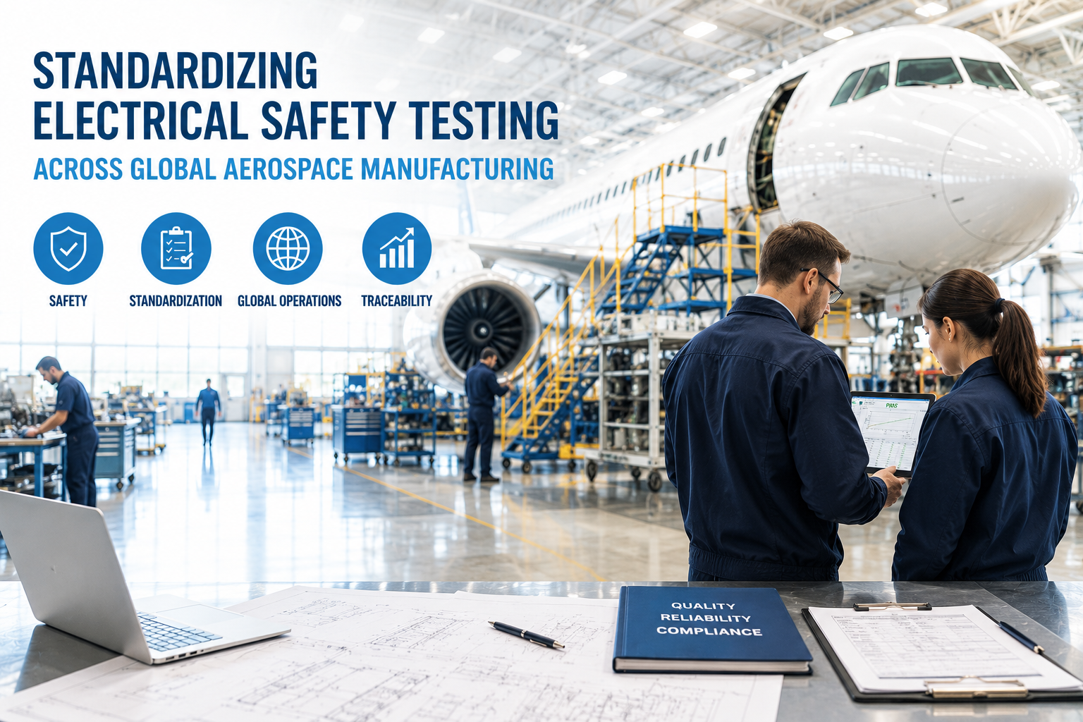 Aerospace Manufacturers Standardize Electrical Safety Testing Across Global Production Operations