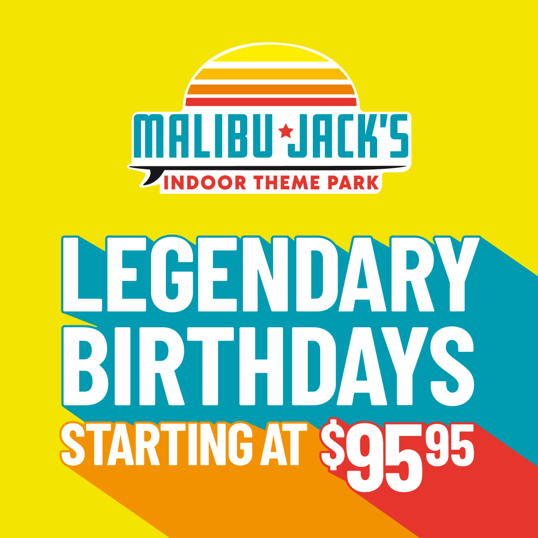 Five-Star Parks & Attractions Adds Group Birthday Package at Malibu Jack’s Kentucky Parks