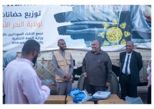 Distribution of Embrace Warmers by NOOR Project and SAPA in Gedarif State, Sudan