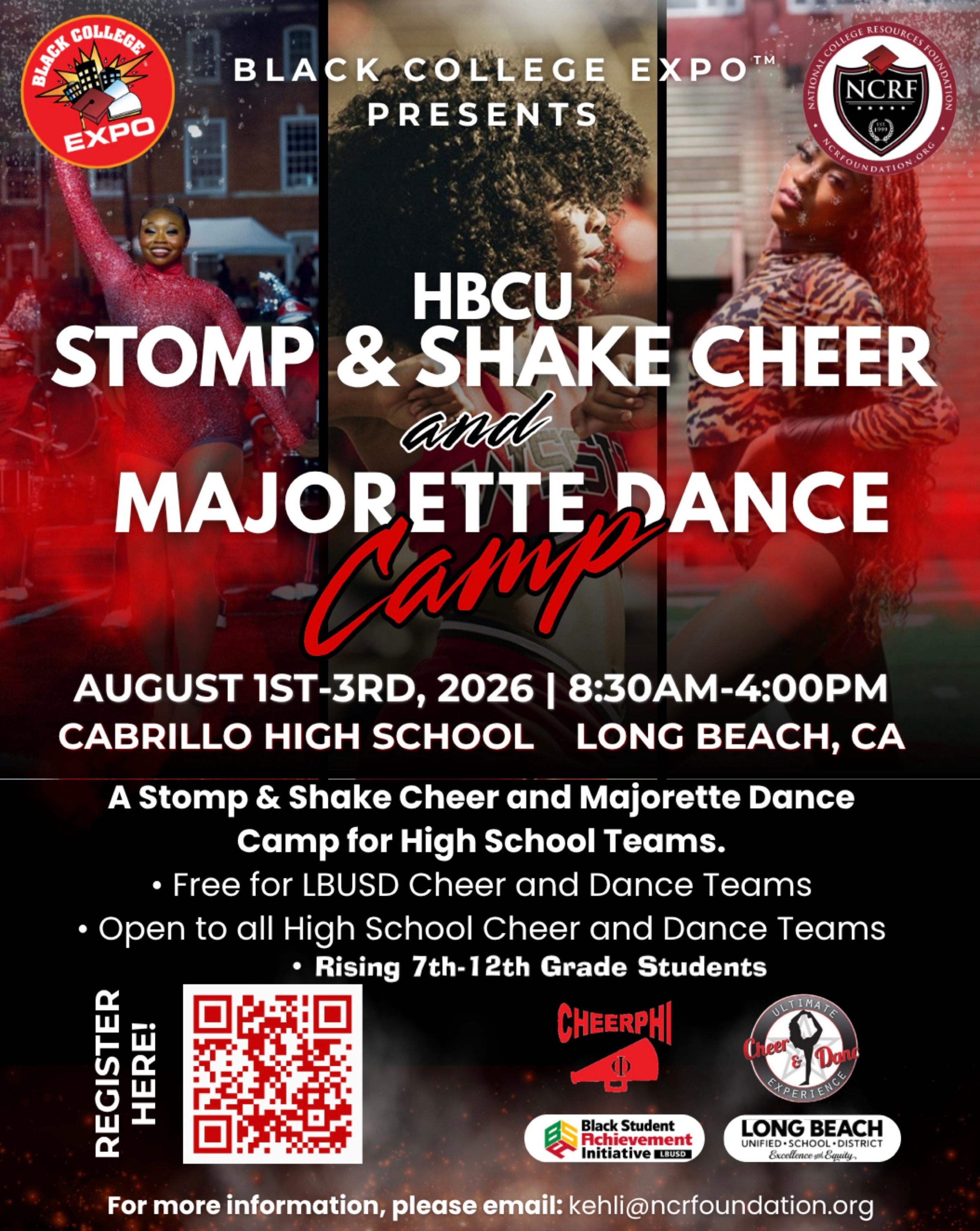 Black College Expo™ Brings HBCU-Style ‘Stomp & Shake’ Cheer & Majorette Camp to the Beach with Special 3-Day Camp