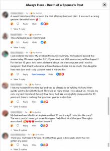 Death of a Spouse Comments