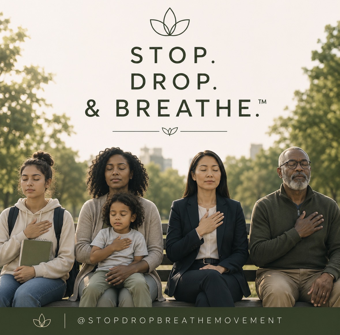 New Global Movement Invites the World to Pause, Breathe, & Reset on August 2 for the Inaugural Stop, Drop & Breathe Day™