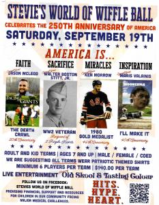 Zima Automotive Backs Stevie's World of Wiffleball for Springfield Families Auto repair Springfield OH