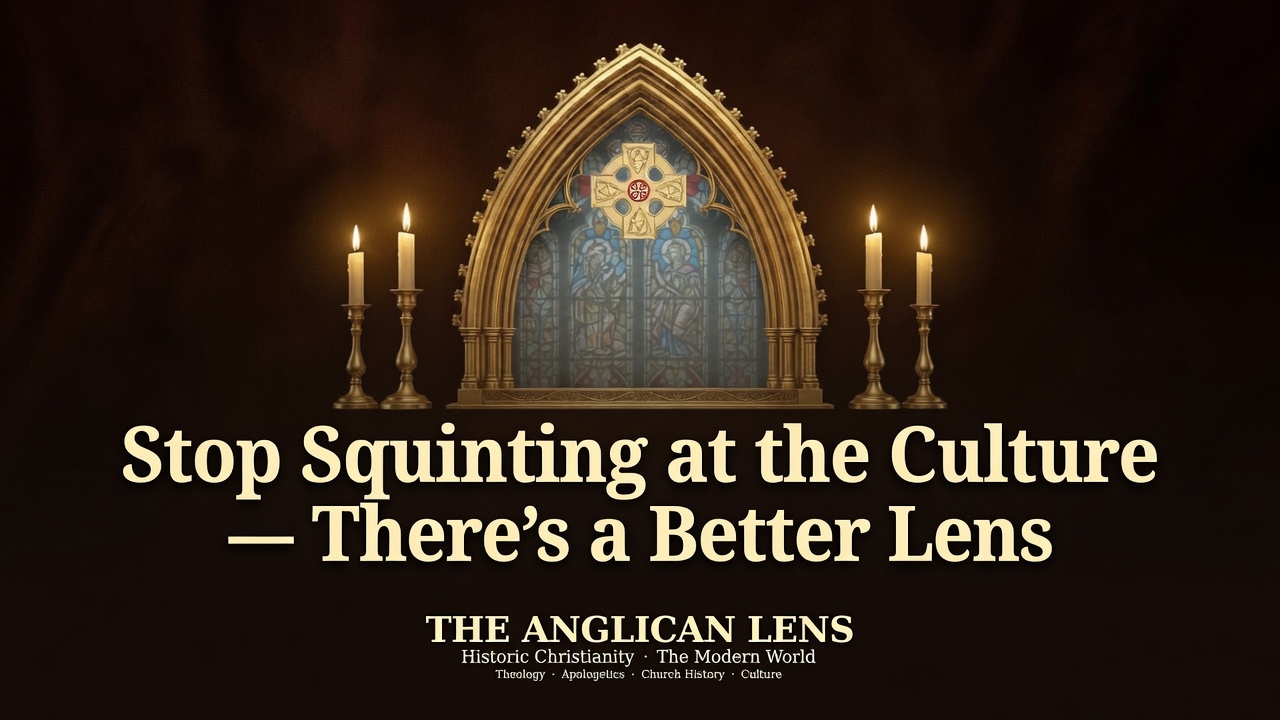 New YouTube Channel ‘The Anglican Lens’ Points 1,500 Years of Christian Thought at Today’s Most Contested Questions