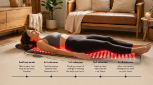 Wondear red light therapy technology with 660nm and 850nm wavelengths