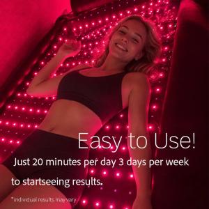 Wondear Full Body Red Light Therapy Mat designed for at-home red light therapy, wellness routines, and personal recovery experiences.